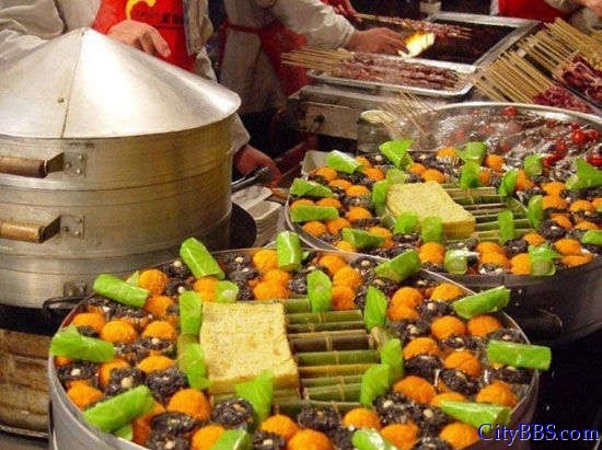 北京东华门夜市