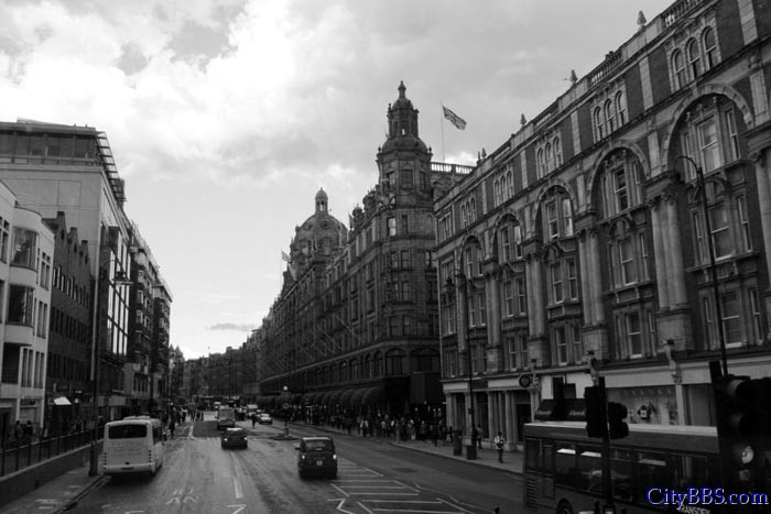 伦敦富人区Knightsbridge