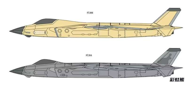 第5款国产隐身战机亮相,歼20B首飞成功