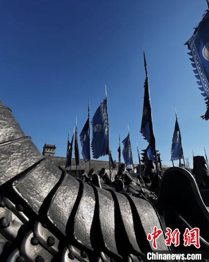 太原古县城东北角的《满江红》拍摄基地