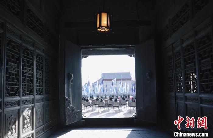 太原古县城东北角的《满江红》拍摄基地。