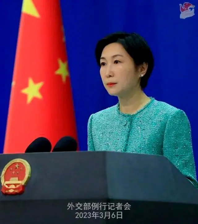 外交部发言人毛宁