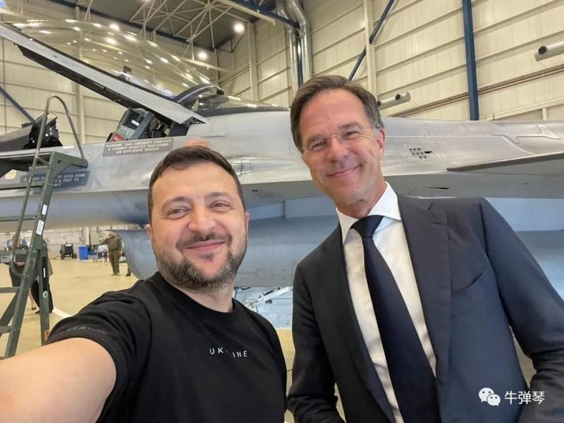 兴奋的泽连斯基随后发推说：就移送乌克兰的f16战机数量，我和吕特达成了协议，42架，这只是一个开始。谢谢 ...