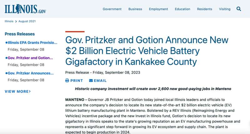 华电池巨头147亿在美建超级工厂 美补贴40亿