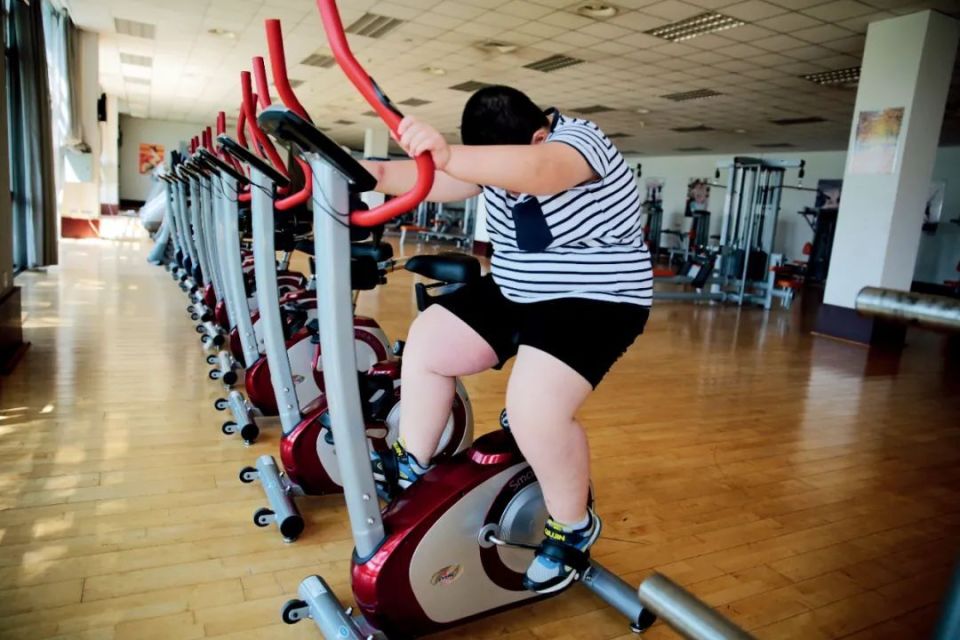 北京的一家青少年减肥营