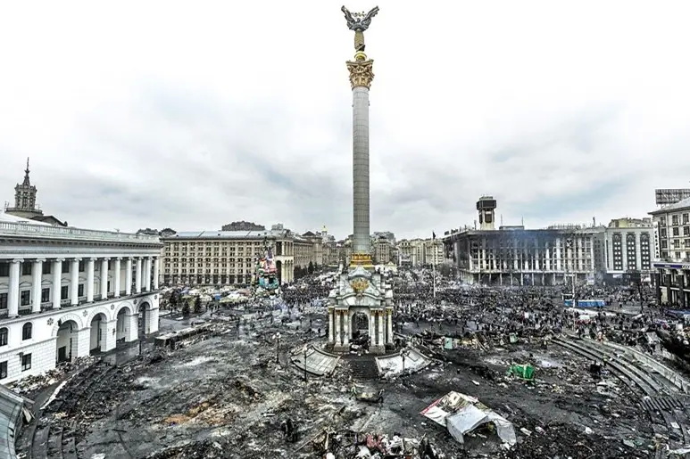 乌克兰曾遭到颜色革命