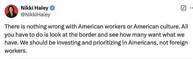 前南卡罗来纳州州长尼基·黑莉（Nikki Hayley）