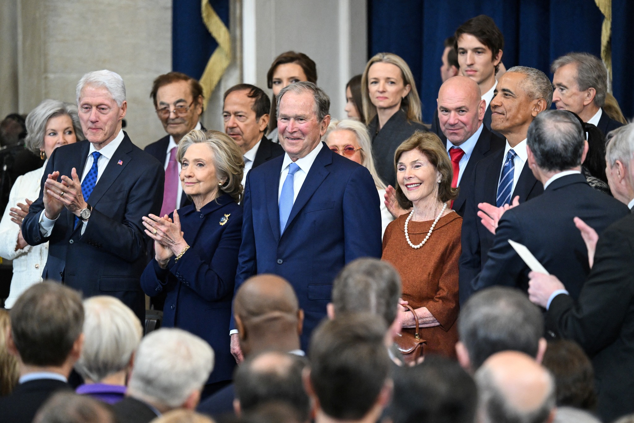 美国总统特朗普就职典礼 国会大厦 现场图集