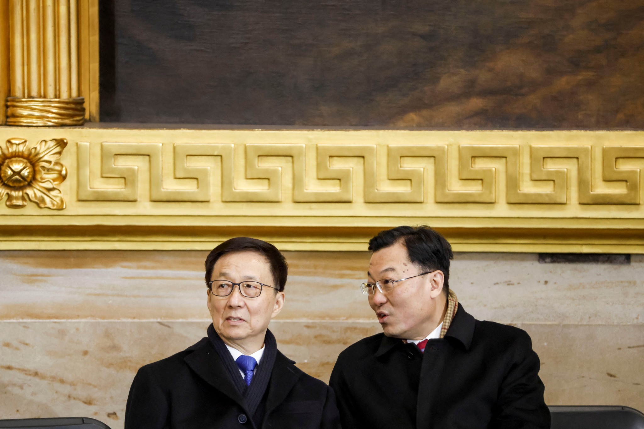 美国总统特朗普就职典礼 国会大厦 现场图集